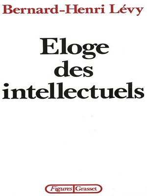 cover image of Éloge des intellectuels
